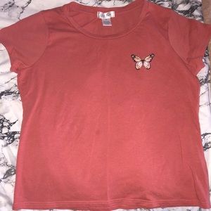 kids salmon tshirt🦋